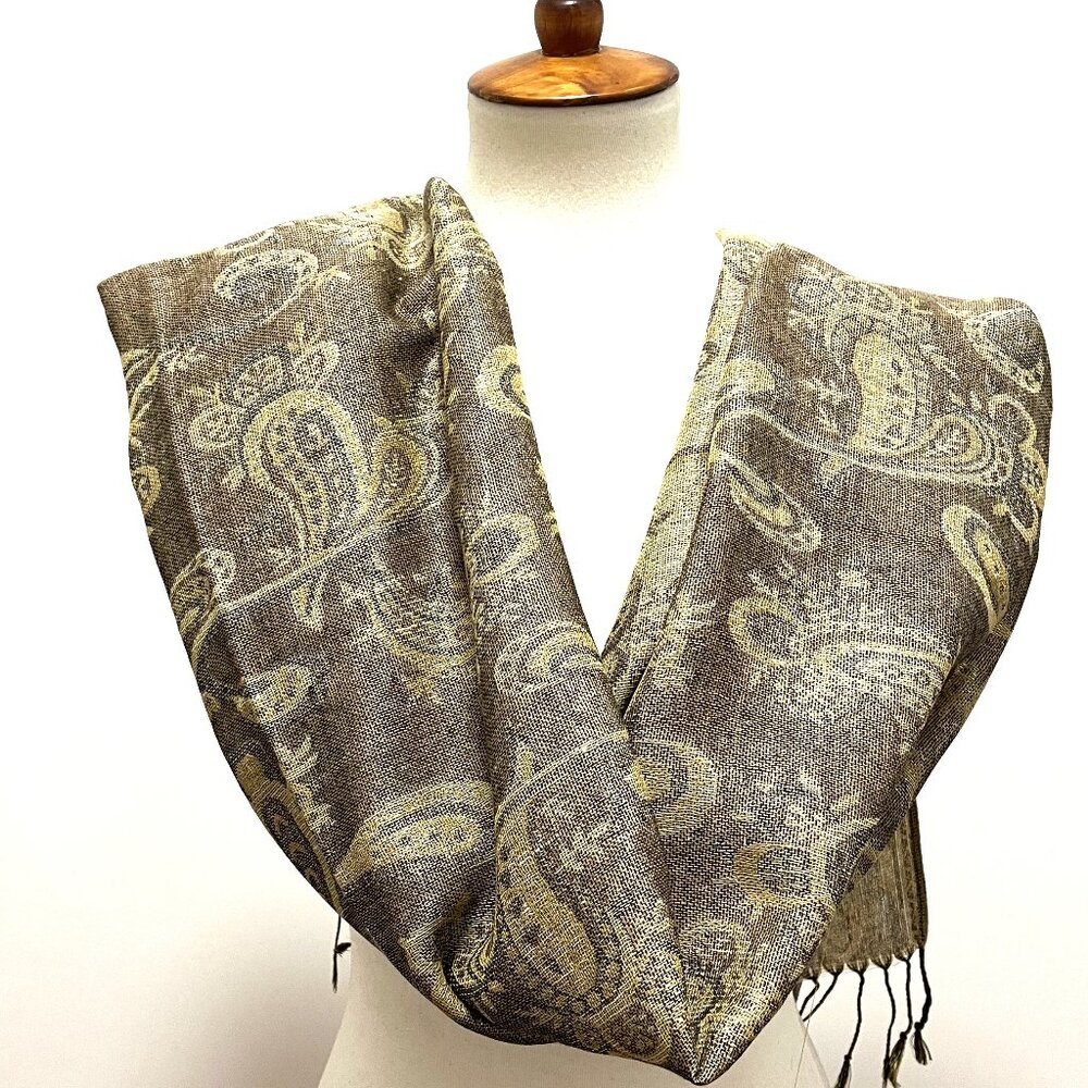 Women's Double-Side Pashmina Shawl/Scarf Wrap - Picture 1 of 4